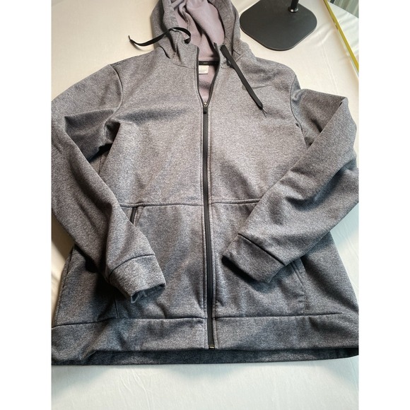 Nike Other - Nike Therma-FIT Men's Full Zip Fleece Hoodie Heather Grey CU6231-071 Size L